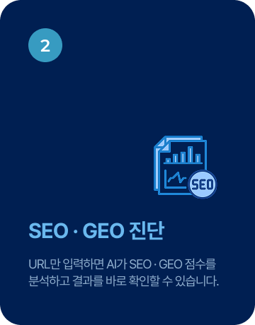 SEO · GEO 진단