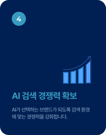 AI 검색 경쟁력 확보